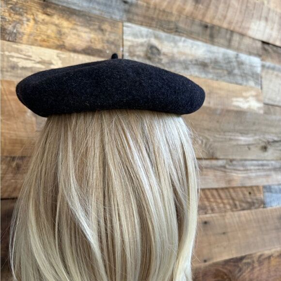 Chantaco impermeable Pure Laine made in France black Beret main image 10